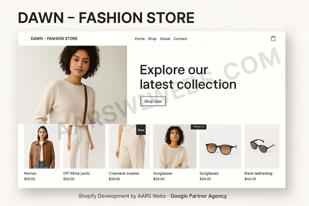 shopify aarswebs12