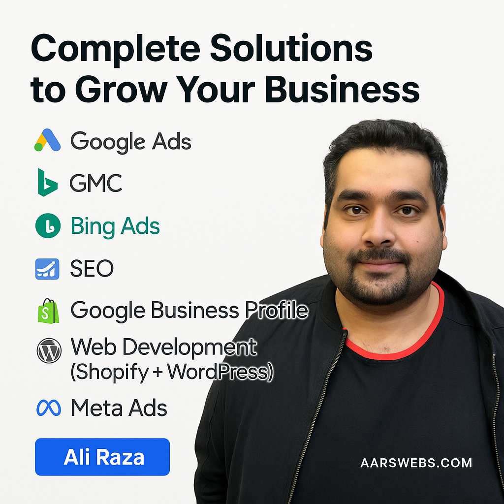 aarswebs ali raza complete solutions