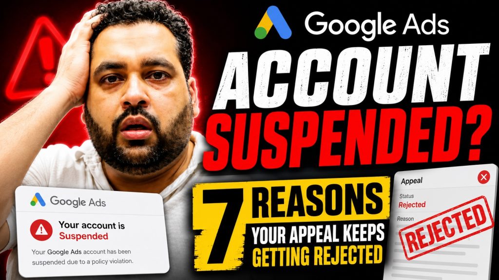 google ads suspended 7 reasons