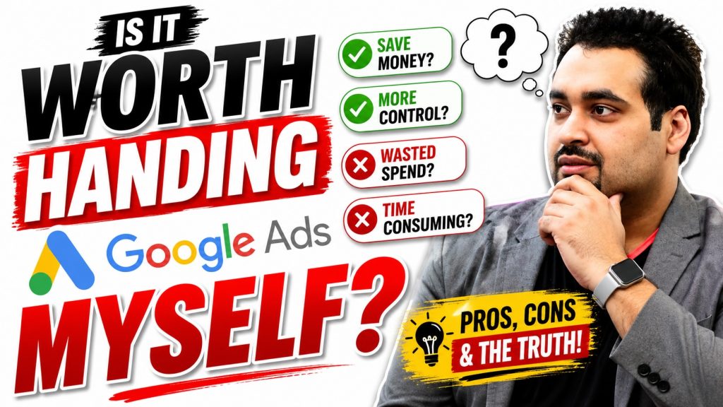 Should You Manage Google Ads Yourself or Hire an Expert?