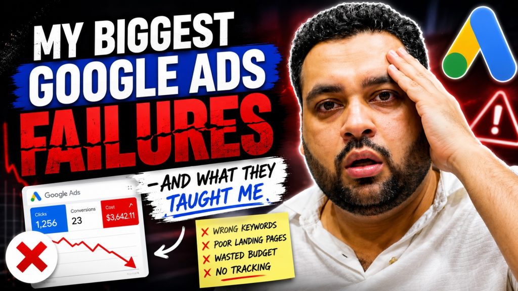 My Biggest Google Ads Failures—and What They Taught Me