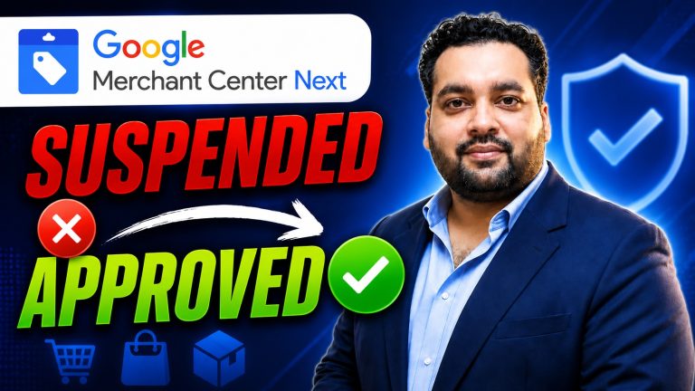 google merchant center next suspension fixed