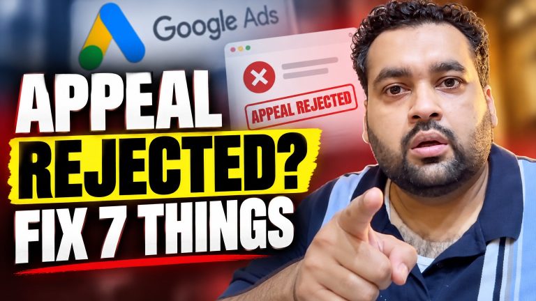 google ads appeal rejected