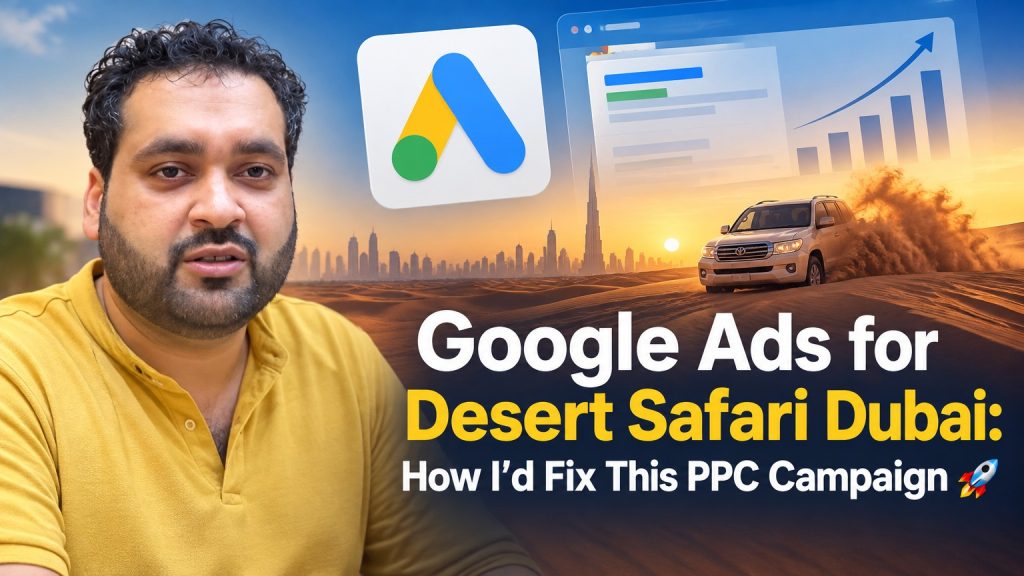 google ads for desert safari