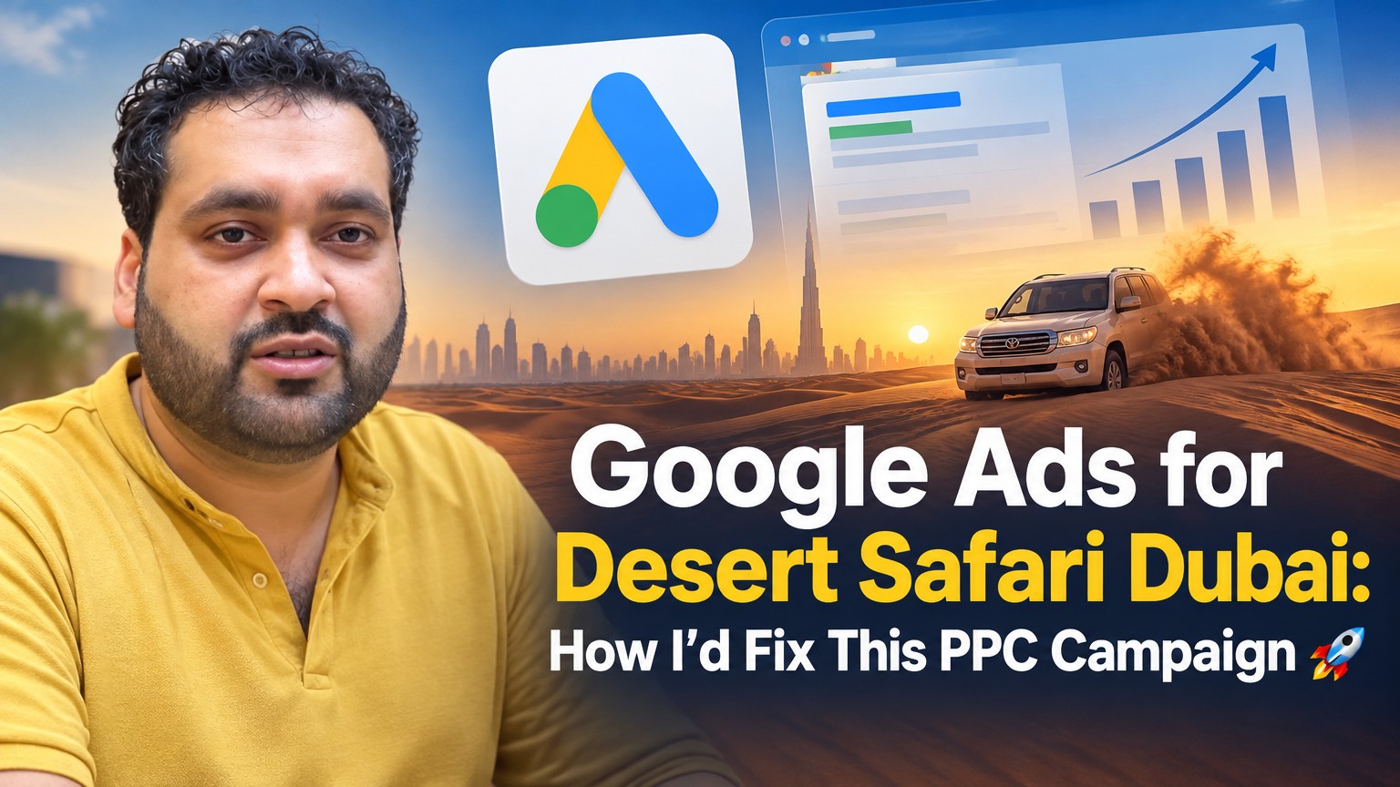 google ads for desert safari