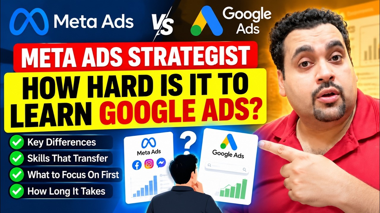 Meta Ads strategist learning Google Ads - Meta Ads vs Google Ads 2026