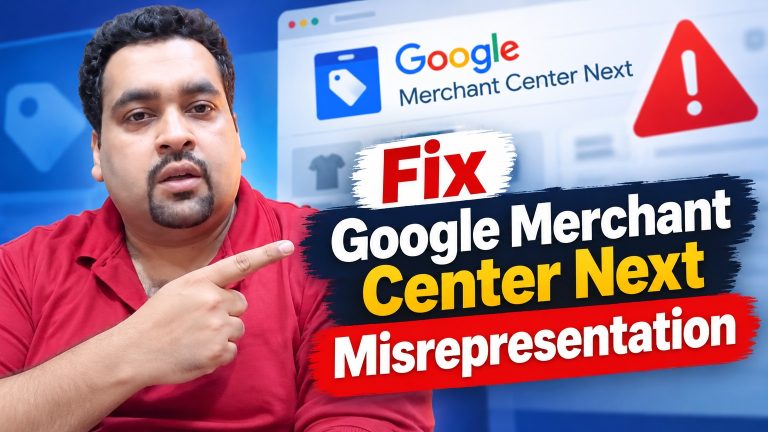 how to fix the misrepresentation issue in google merchant center