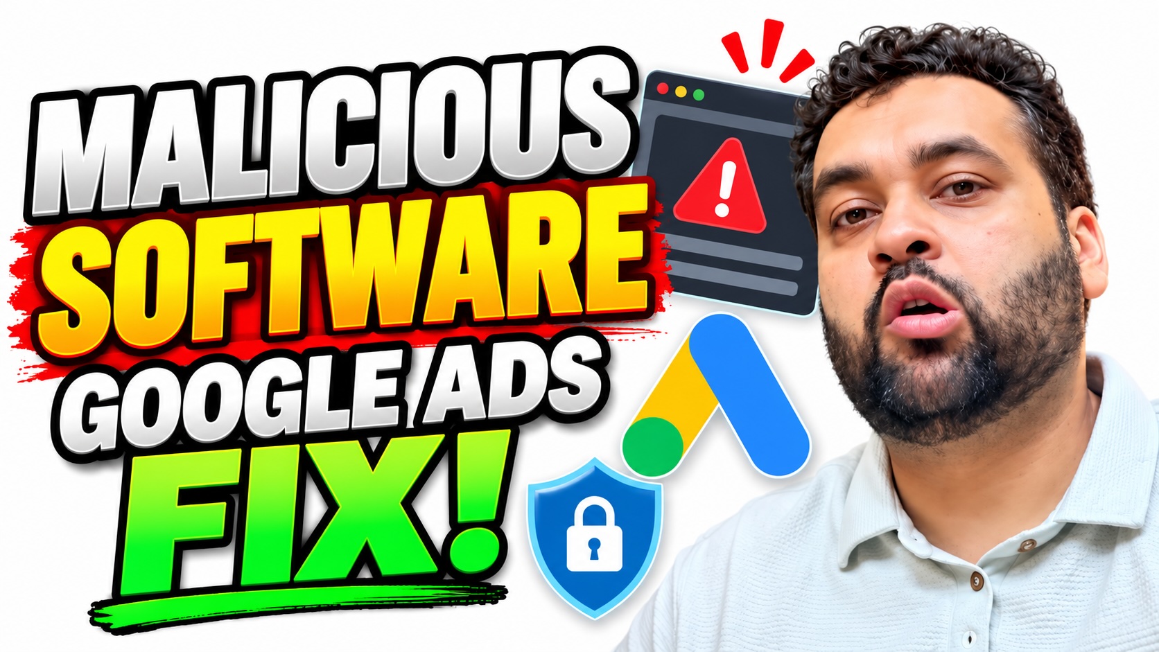 malicious software fix google ads